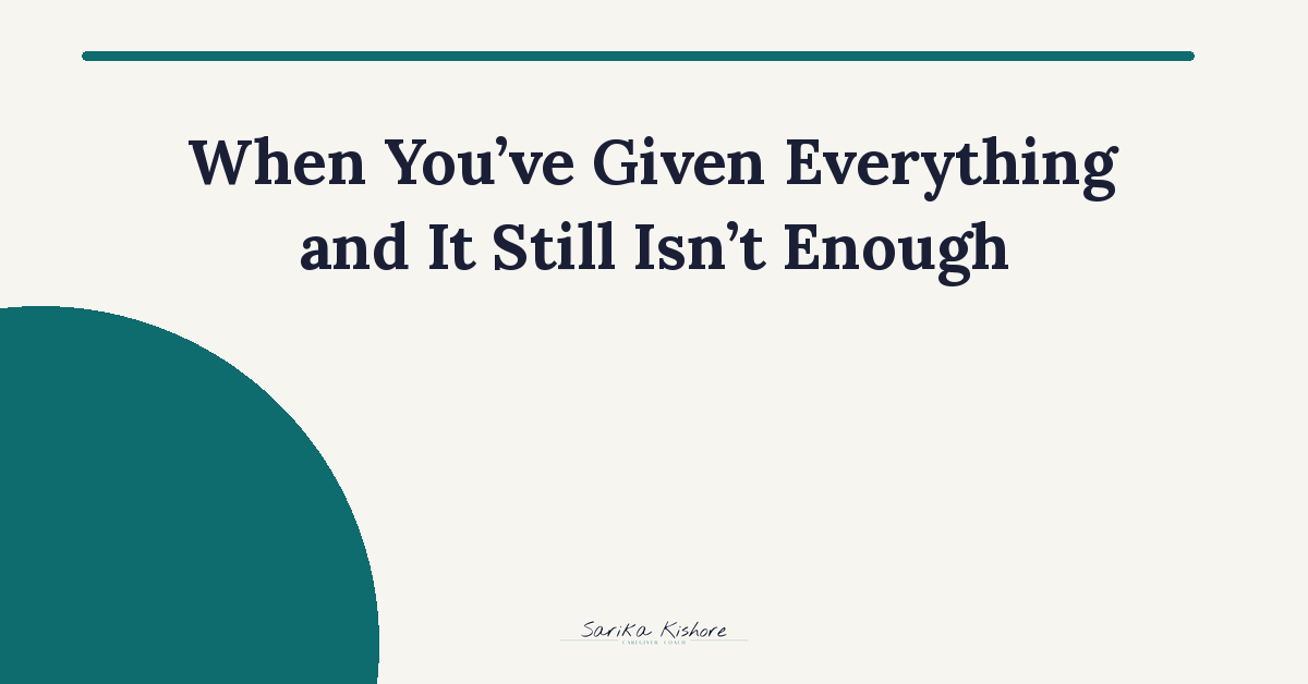 Same-city Caregiver Resentment