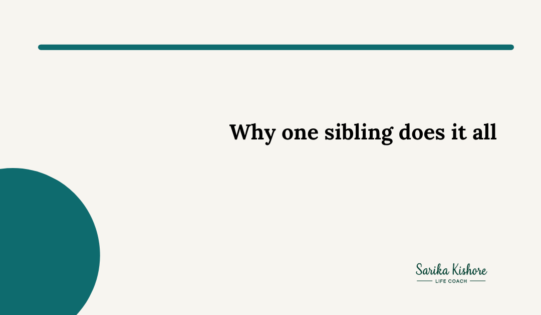 Why One Sibling Always Ends Up Doing All the Caregiving