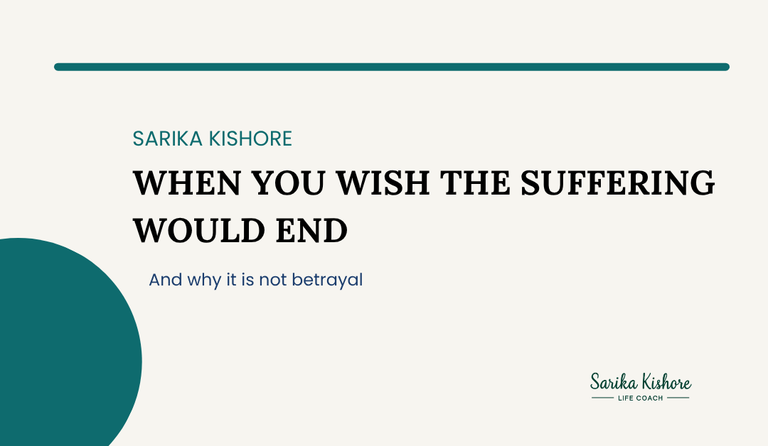 At Her Bedside, He Wished the Suffering Would End. The Guilt Came Right After.